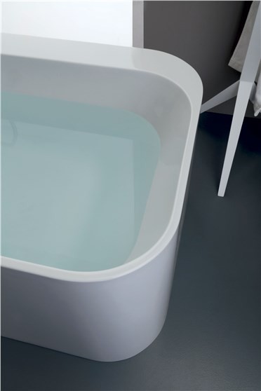 Kerasan Tribeca wanna wolnostojąca 170x80 cm akryl biały 743001