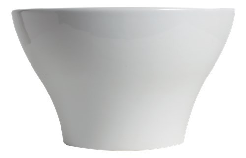 Kerasan Deco Hurricane umywalka stawiana na blat 38x38 cm biały / czarny mat 480324