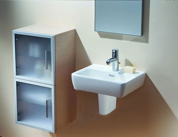 Laufen Pro-A półpostument do umywalki biały H8199520000001