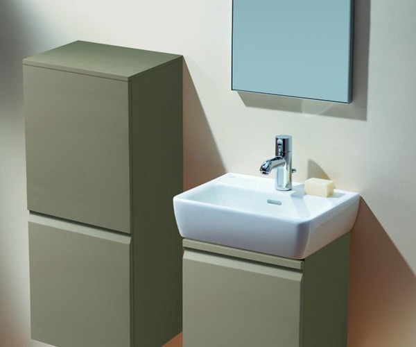 Laufen Pro-A umywalka szlifowana 45cm z otworem biały H8119520001041