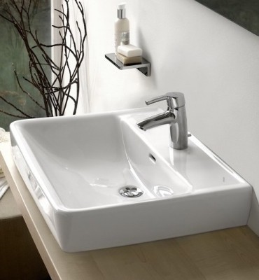 Laufen Pro-A umywalka szlifowana 55cm z otworem biały H8179510001041