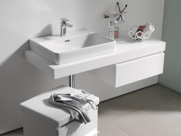 Laufen Pro-A umywalka szlifowana 65cm z otworem biały H8179530001041