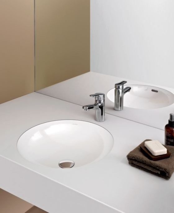 Laufen Pro-A umywalka podblatowa okrągła 42cm biały H8189620001091