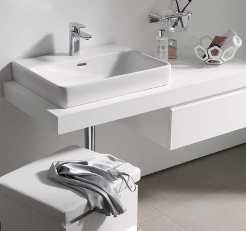 Laufen Pro-S umywalka szlifowana 45cm z otworem biały H8169610001041