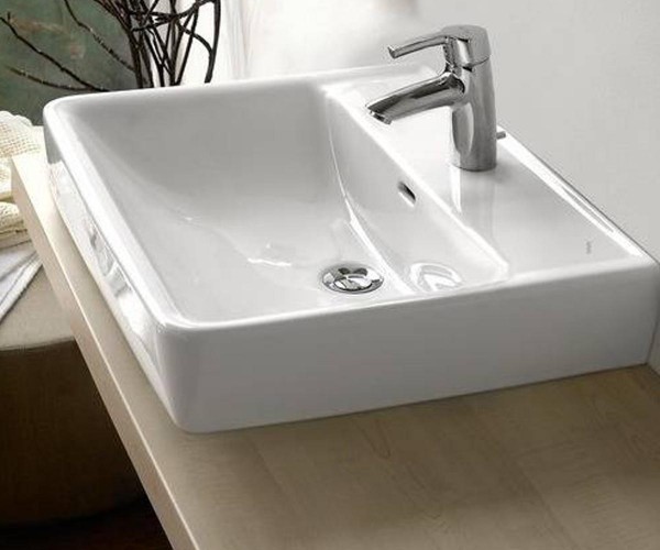 Laufen Pro-S Compacto umywalka nablatowa 55cm biały H8129520001041