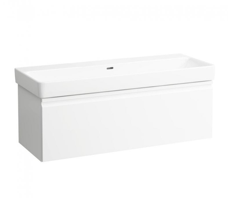 Laufen Pro-S umywalka podwójna 120cm bez otworu biały H8149650001091