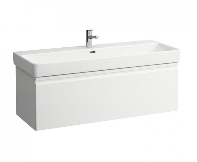 Laufen Pro-S umywalka podwójna 120cm z 1 otworem biały H8149650001041