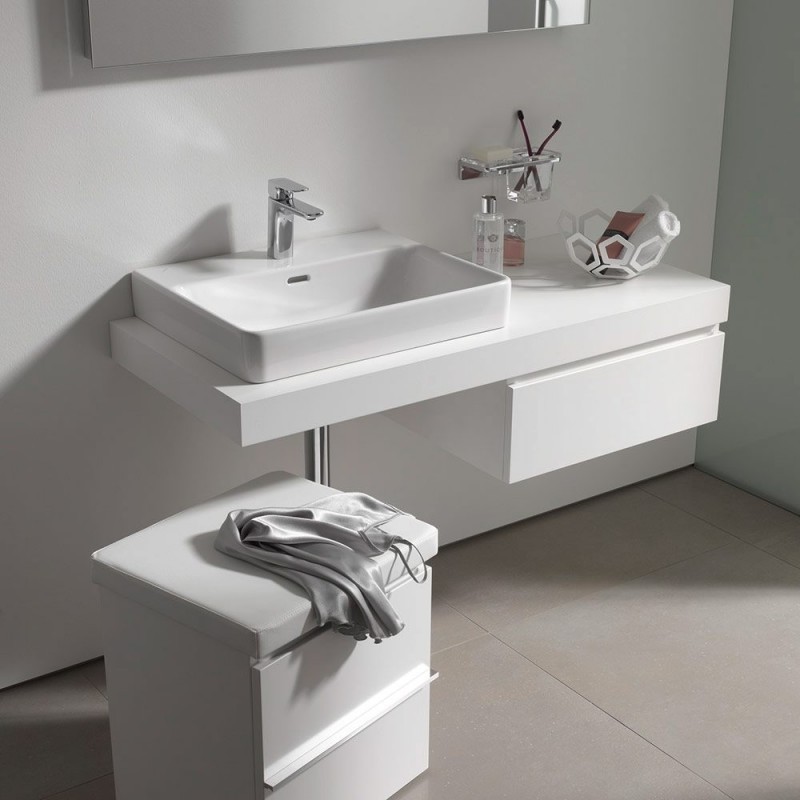 Laufen Pro-S umywalka szlifowana 60cm z otworem biały H8169630001041