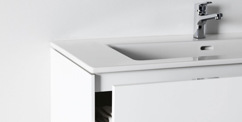 Laufen Base szafka pod umywalkę 105 cm podwieszana jasny wiąz H40245221102621