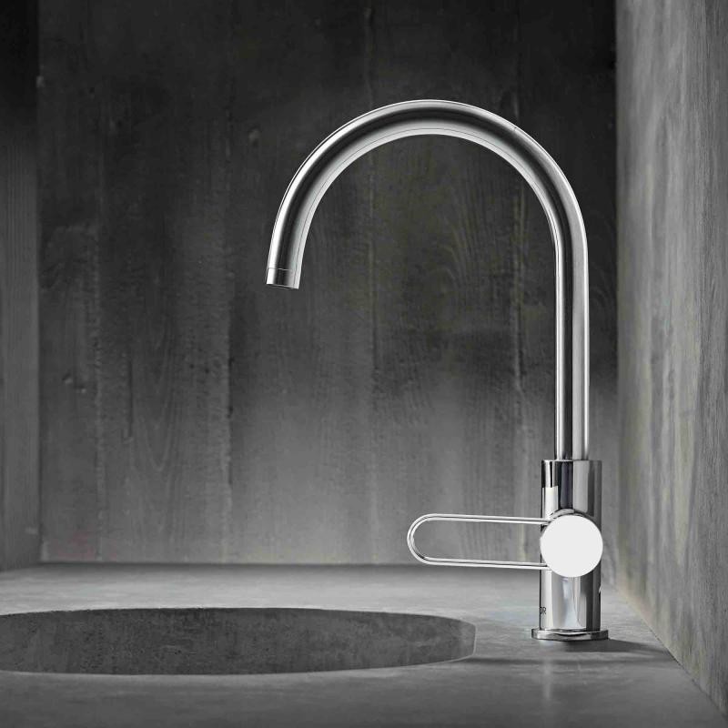 Axor Uno 240 bateria umywalkowa z korkiem automatycznym uchwyt loop chrom połysk 38036000