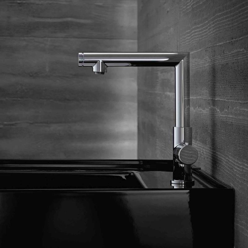 Axor Uno 220 bateria umywalkowa z korkiem automatycznym uchwyt select chrom połysk 45016000