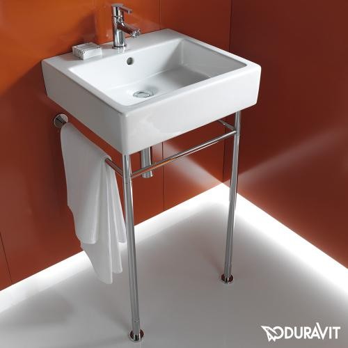 Duravit Vero Air konsola metalowa stelaż metalowy pod umywalkę 50 cm chrom 0030651000