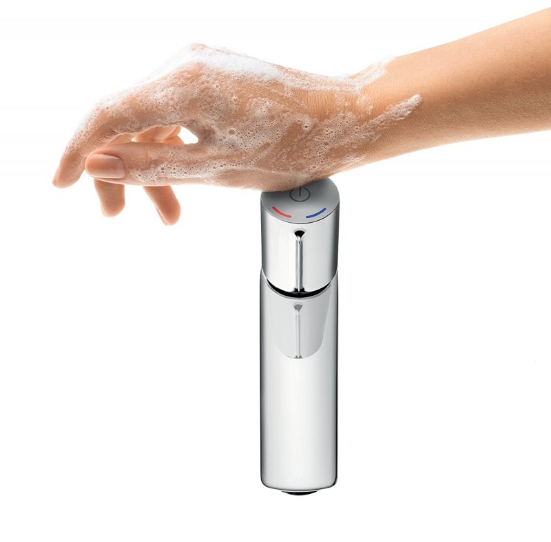 Hansgrohe Talis E bateria umywalkowa z korkiem chrom 71750000