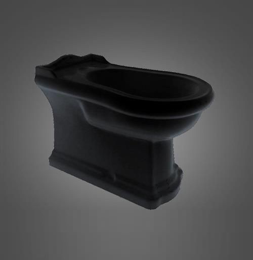 Kerasan Retro bidet stojący btw czarny nero 102204