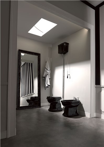 Kerasan Retro bidet stojący nero czarny 102004