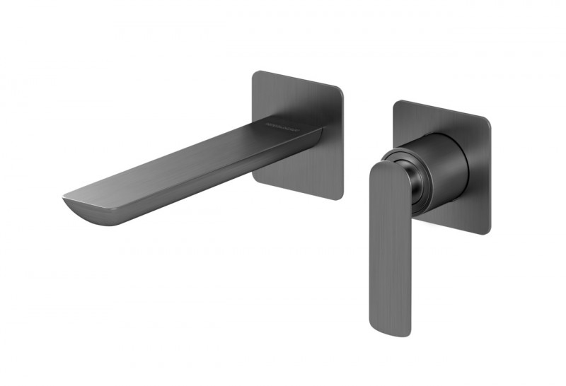 Kohlman Gray Experience bateria umywalkowa podtynkowa grafit szczotkowany QW180EG