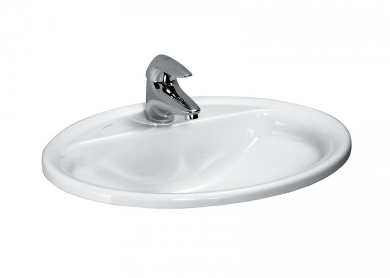 Laufen Pro-A umywalka wpuszczana w blat 56cm z otworem biały H8139510001041