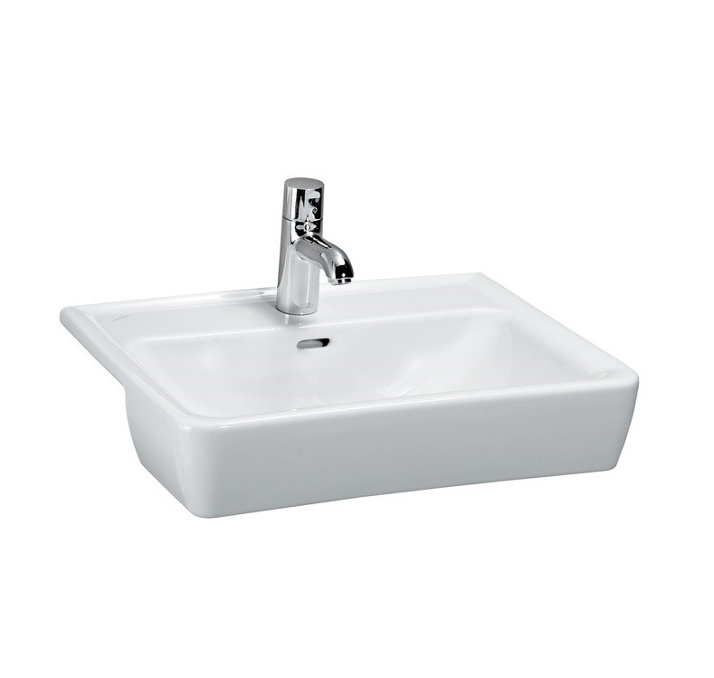 Laufen Pro-A umywalka półblatowa 56cm z otworem biały H8129610001041