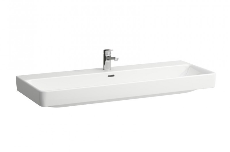 Laufen Pro-S umywalka podwójna 120cm z 1 otworem biały H8149650001041