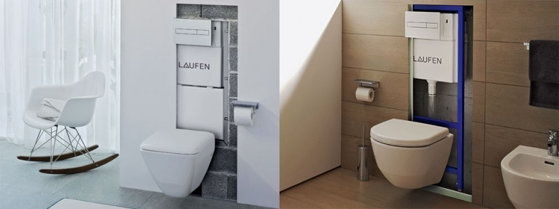 Laufen LIS przycisk spłukujący do wc chrom matowy H8956610070001