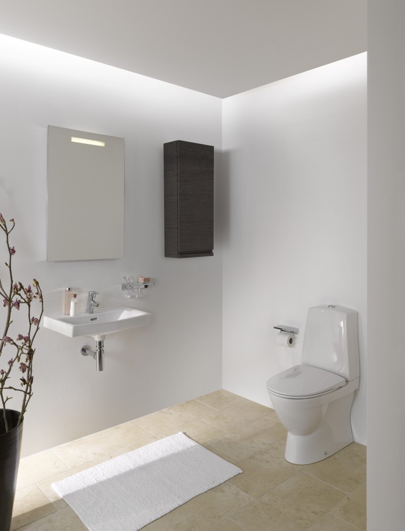 Laufen Pro-N umywalka wisząca 80cm z otworem biały H8109570001041