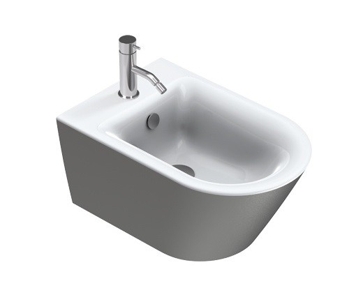 Catalano Zero 55 bidet wiszący silver/white srebrny/biały 1BS55NRBA