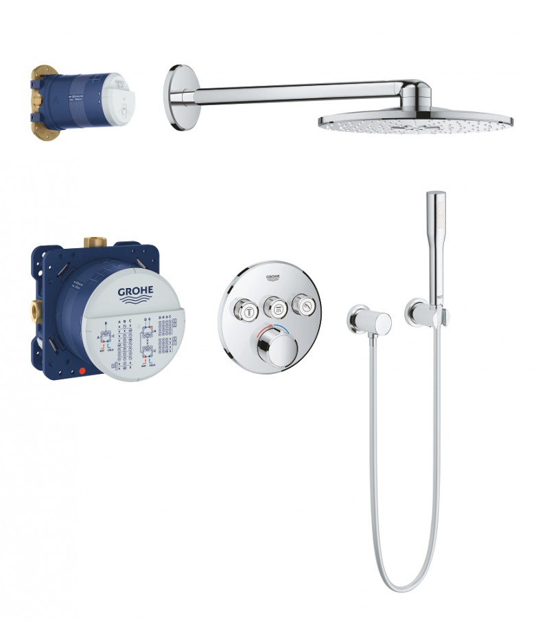 Grohe SmartControl zestaw podtynkowy z deszczownicą Rainshower 310 SmartActive 34709000