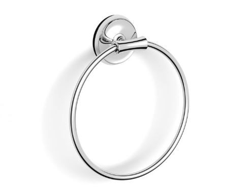 Stella Monaco retro wieszak na ręcznik kółko chrom 09140