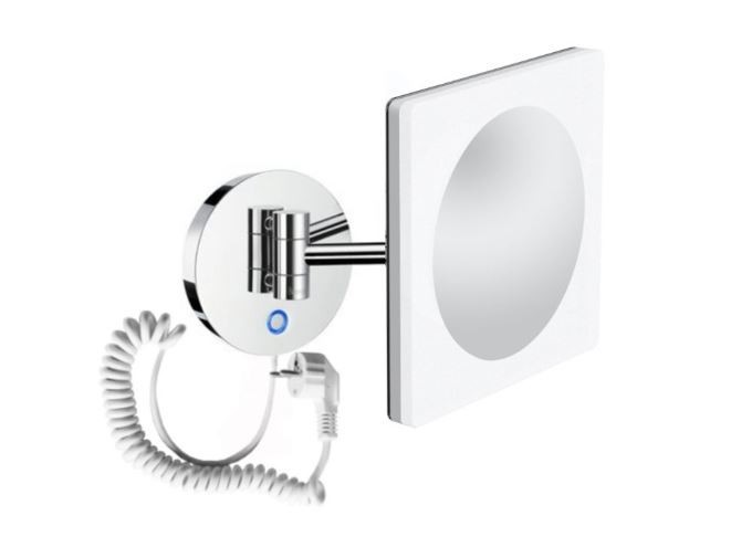Stella lusterko kosmetyczne powiększające x5 podświetlane LED ruchome chrom 2200551