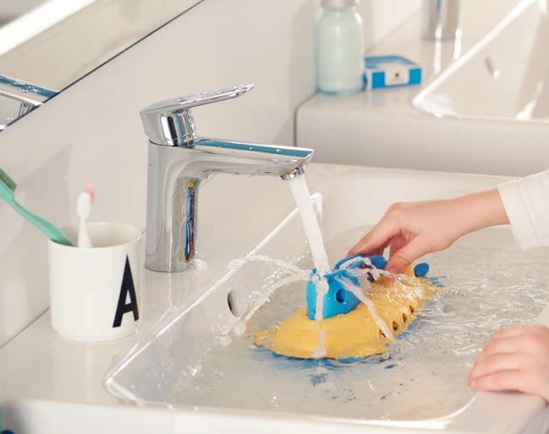 Kludi Pure&Style bateria umywalkowa 100 bez korka chrom 402920575