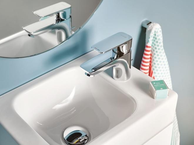 Kludi Pure&Style bateria umywalkowa 60 z korkiem automatycznym chrom 403850575