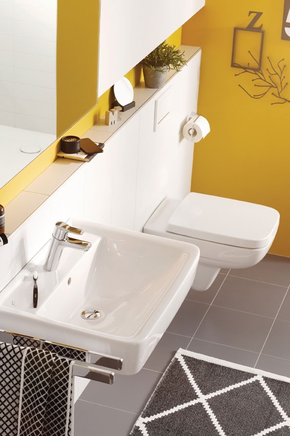 Kludi Pure&Easy bateria umywalkowa 100 z korkiem automatycznym chrom 371900565