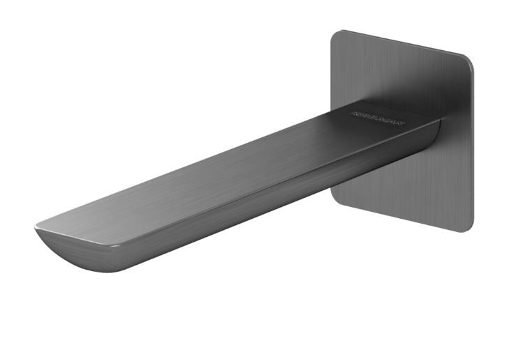 Kohlman Experience Gray wylewka wannowa 20cm grafit szczotkowany QW230EG