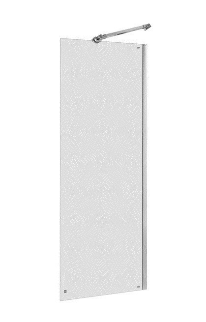 Roca Capital ścianka boczna 70 cm chrom przeźroczyste MaxiClean AM4407012M