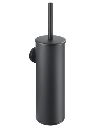 Stella Classic Black szczotka WC wysoka wisząca czarny matowy 07435B