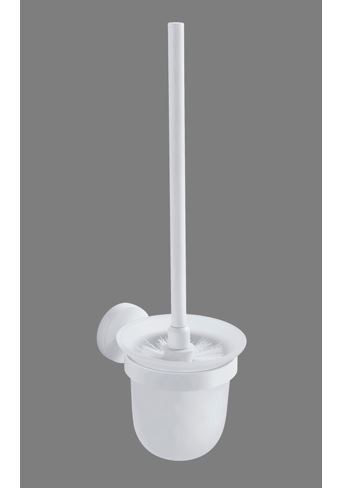 Stella Classic White szczotka WC wisząca szkło matowe biały matowy 07430W