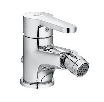 Roca Arola bateria bidetowa z korkiem chrom A5A606AC0K