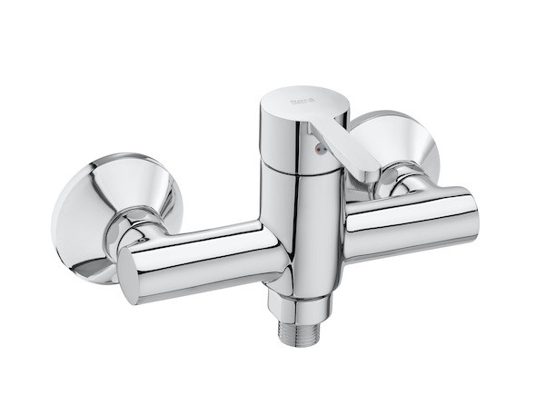 Roca Carelia bateria prysznicowa ścienna chrom A5A218AC0K