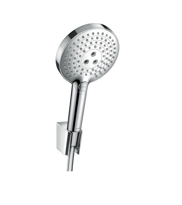 Hansgrohe Raindance Select E 120/Poter's 1,25m zestaw prysznicowy chrom 26701000