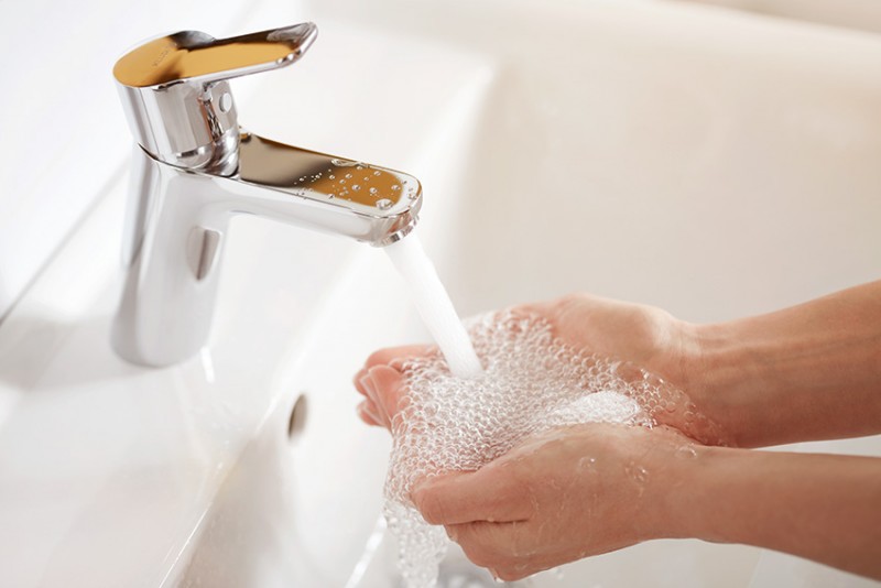 Kludi Pure&Easy bateria umywalkowa 70 bez korka chrom 370280565