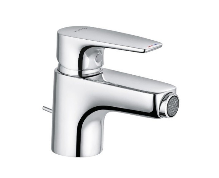 Kludi Pure&Solid bateria bidetowa z korkiem automatycznym chrom 342160575