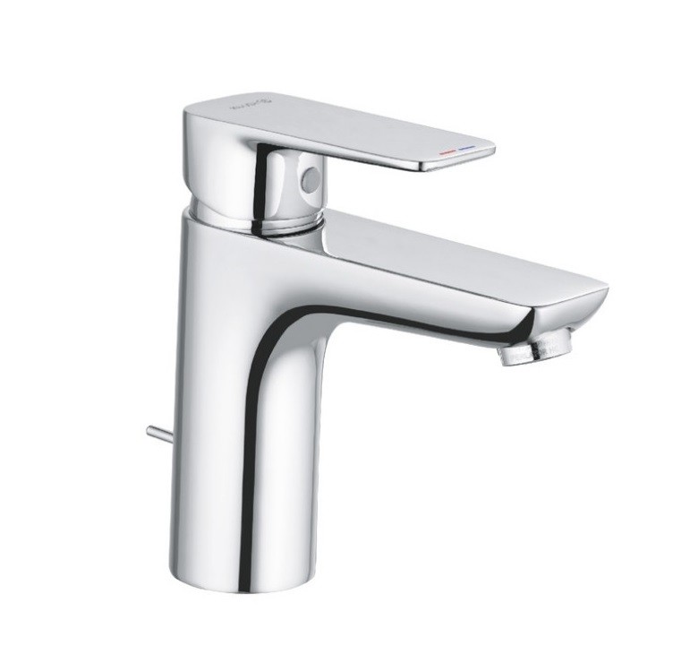 Kludi Pure&Style bateria umywalkowa 100 z korkiem automatycznym chrom 402900575