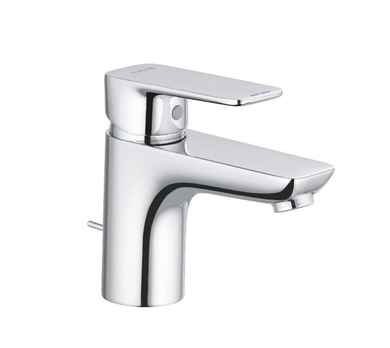 Kludi Pure&Style bateria umywalkowa 75 z korkiem automatycznym chrom 403820575