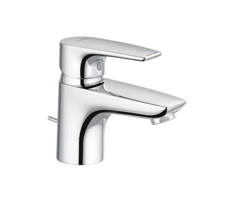 Kludi Pure&Solid bateria umywalkowa 60 z korkiem automatycznym chrom 343850575