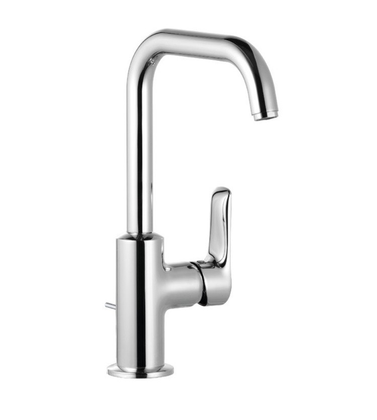 Kludi Pure&Solid bateria umywalkowa z korkiem automatycznym chrom 340250575