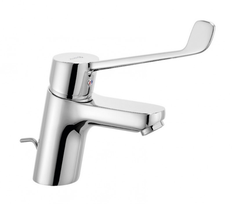 Kludi Pure&Easy bateria umywalkowa 70 z uchwytem klinicznym 18 cm chrom 372870565