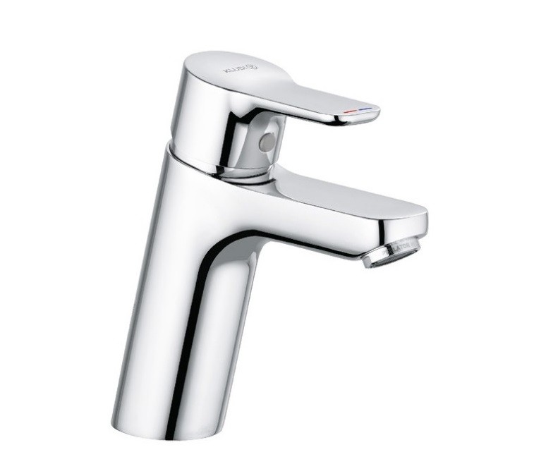 Kludi Pure&Easy bateria umywalkowa 100 bez korka chrom 372920565