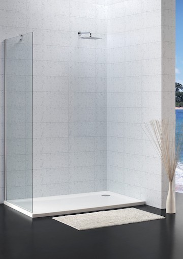 Roca Capital ścianka boczna 70 cm chrom przeźroczyste MaxiClean AM4407012M