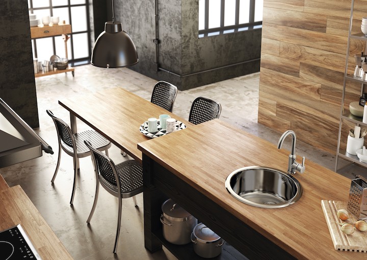 Roca Carelia bateria kuchenna zlewozmywakowa z niską wylewką chrom A5A8A8AC0K