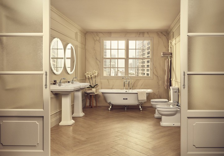 Roca Carmen bidet stojący retro 56 cm A3570A4000